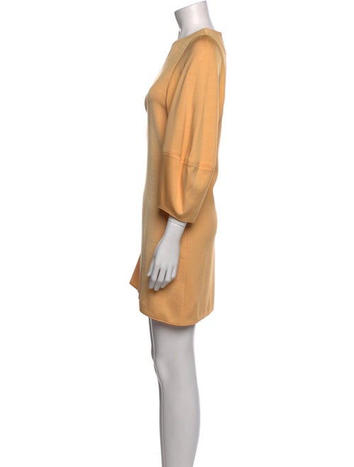 Tibi Crew Neck Mini Dress