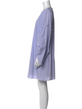 Tibi Striped Mini Dress