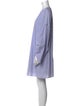 Tibi Striped Mini Dress