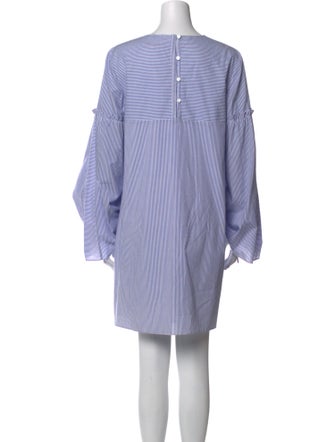 Tibi Striped Mini Dress