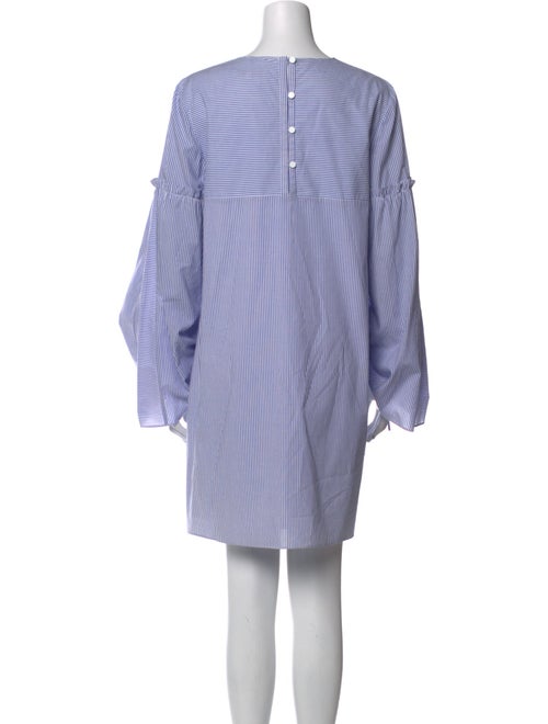 Tibi Striped Mini Dress