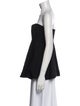 Tibi Wool Strapless Top