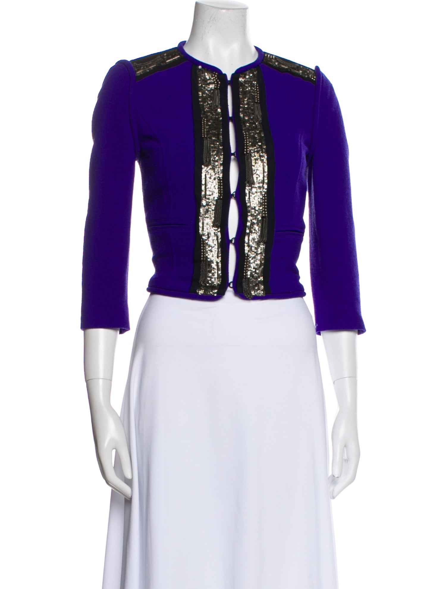 Tibi Virgin Wool Evening Jacket