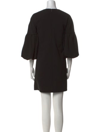 Tibi Crew Neck Mini Dress
