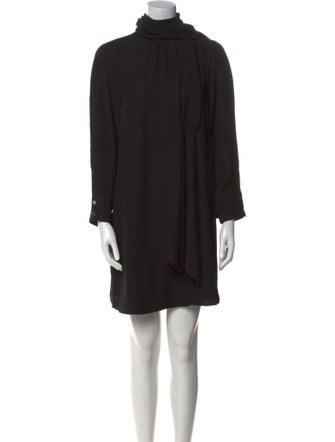 Tibi Turtleneck Mini Dress
