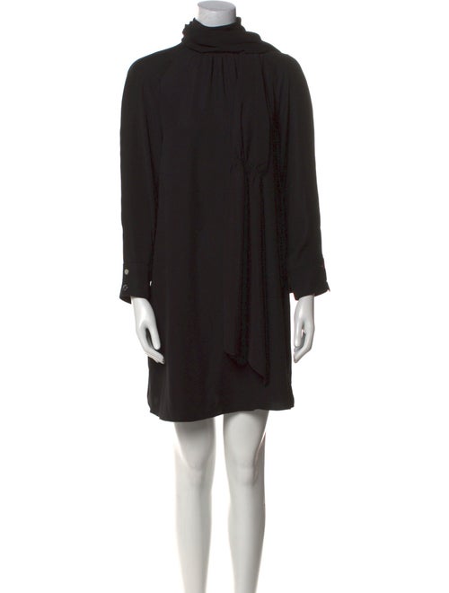 Tibi Turtleneck Mini Dress