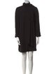 Tibi Turtleneck Mini Dress