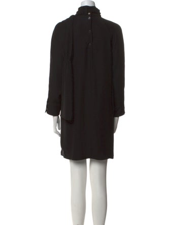 Tibi Turtleneck Mini Dress