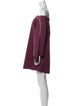 Tibi Off-The-Shoulder Mini Dress