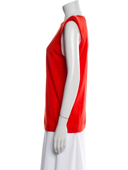 Tibi Wool Scoop Neck Sweater