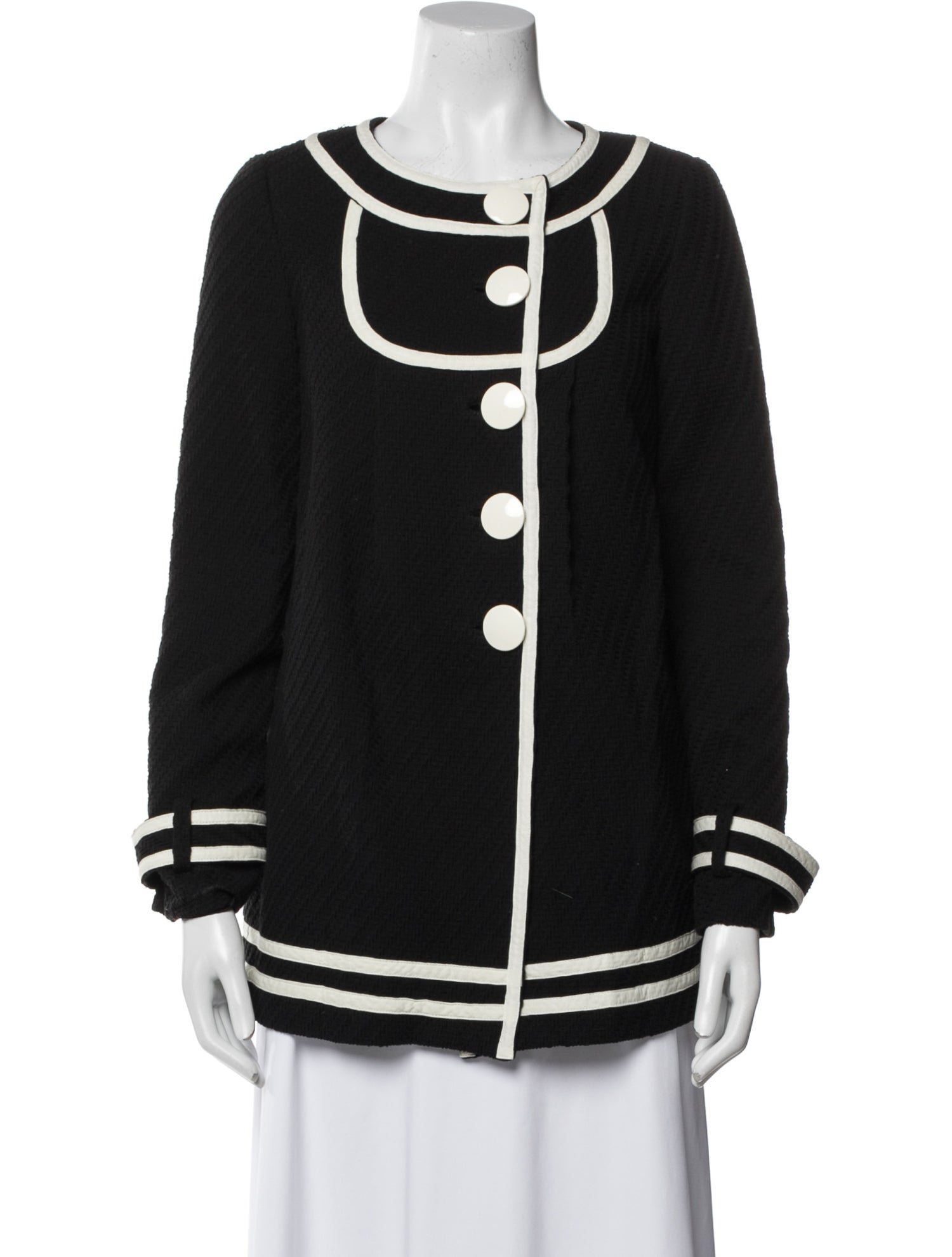 Tibi Striped Coat