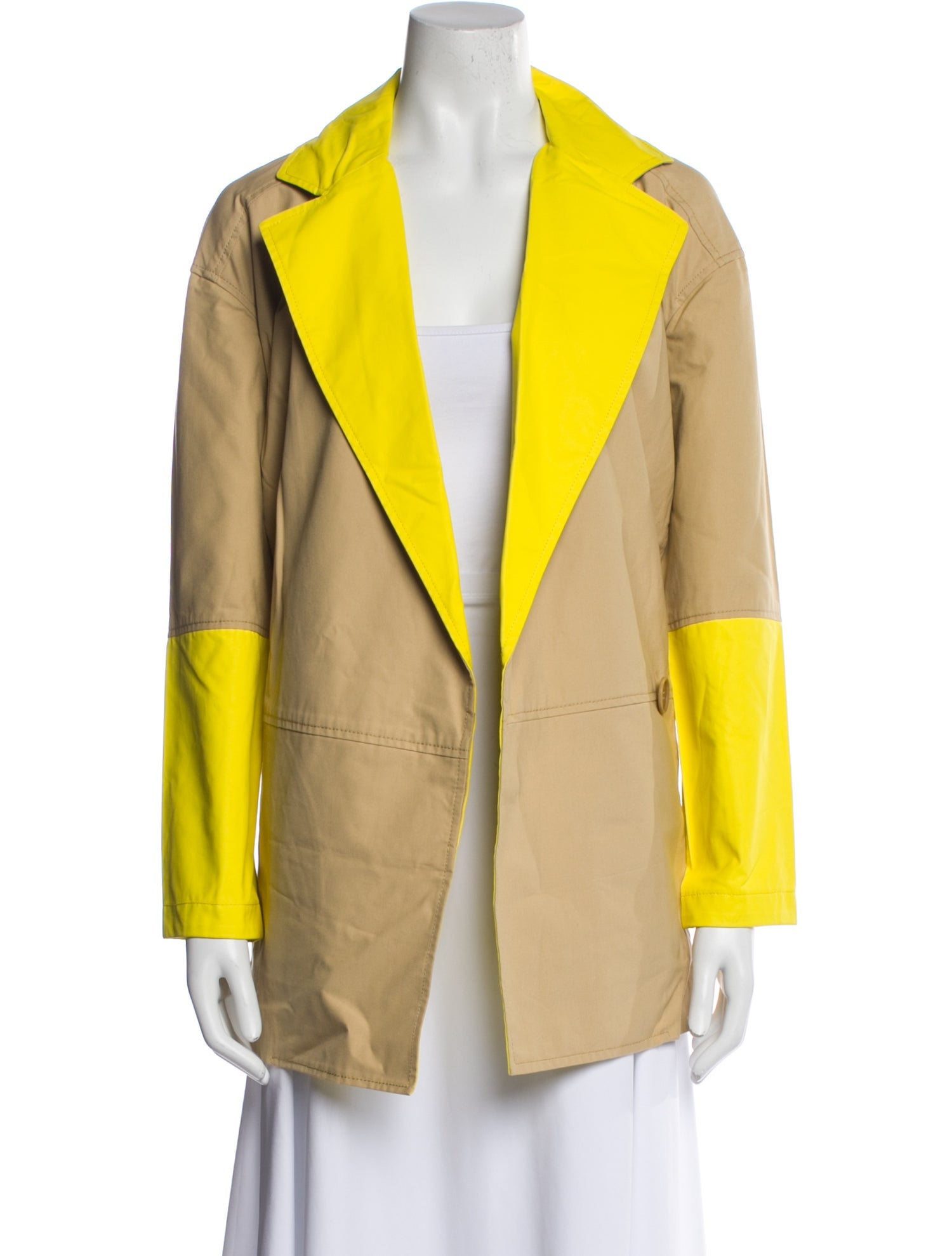 Tibi Colorblock Pattern Blazer