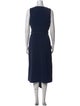 Tibi V-Neck Midi Length Dress