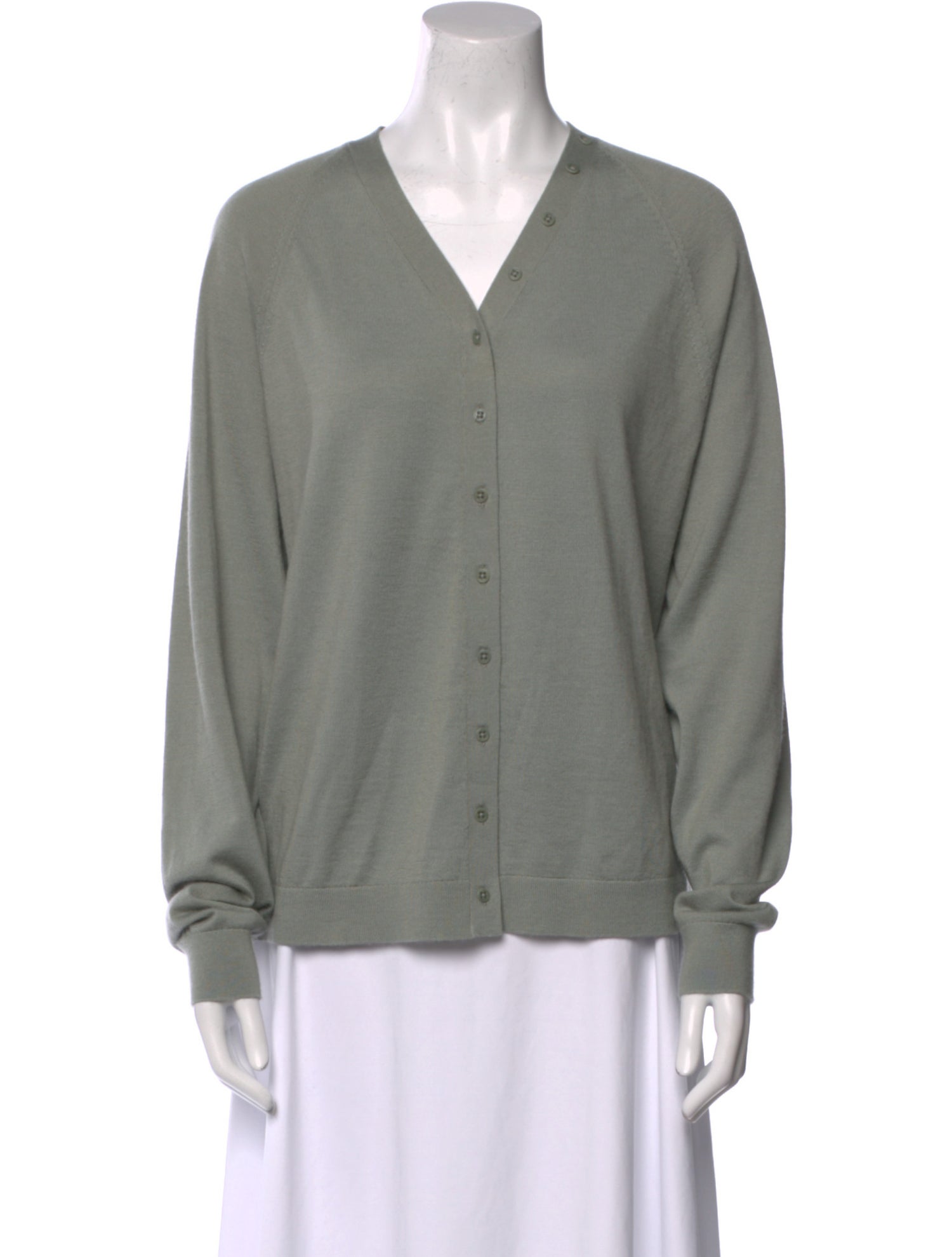 Tibi Wool V-Neck Sweater