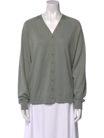 Tibi Wool V-Neck Sweater