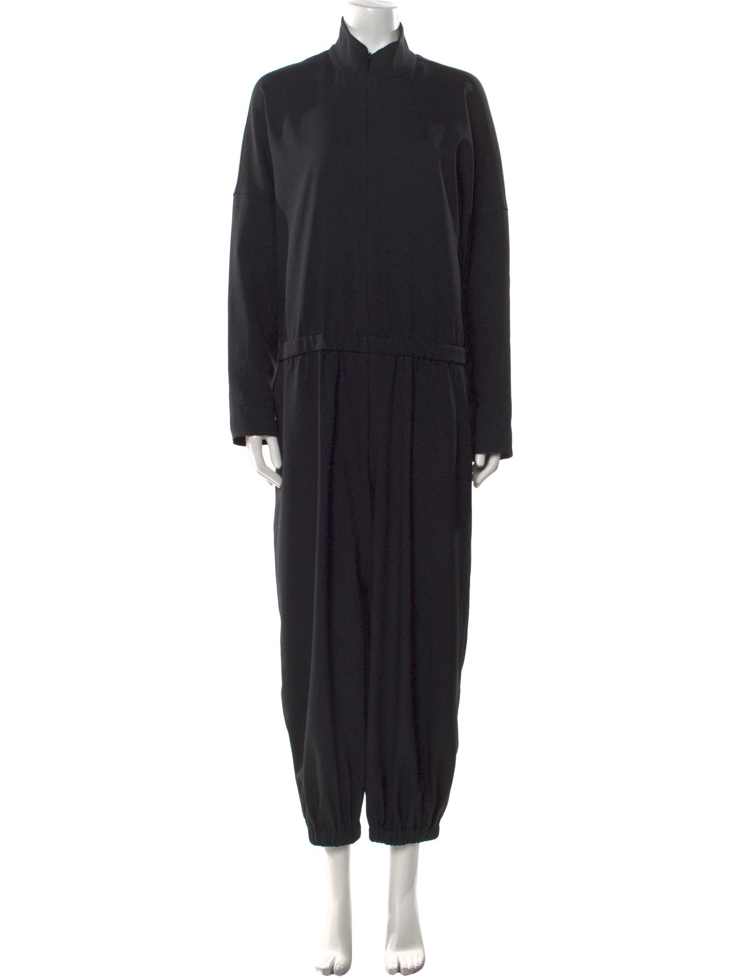 Tibi Mock Neck Jumpsuit