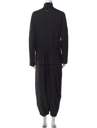 Tibi Mock Neck Jumpsuit