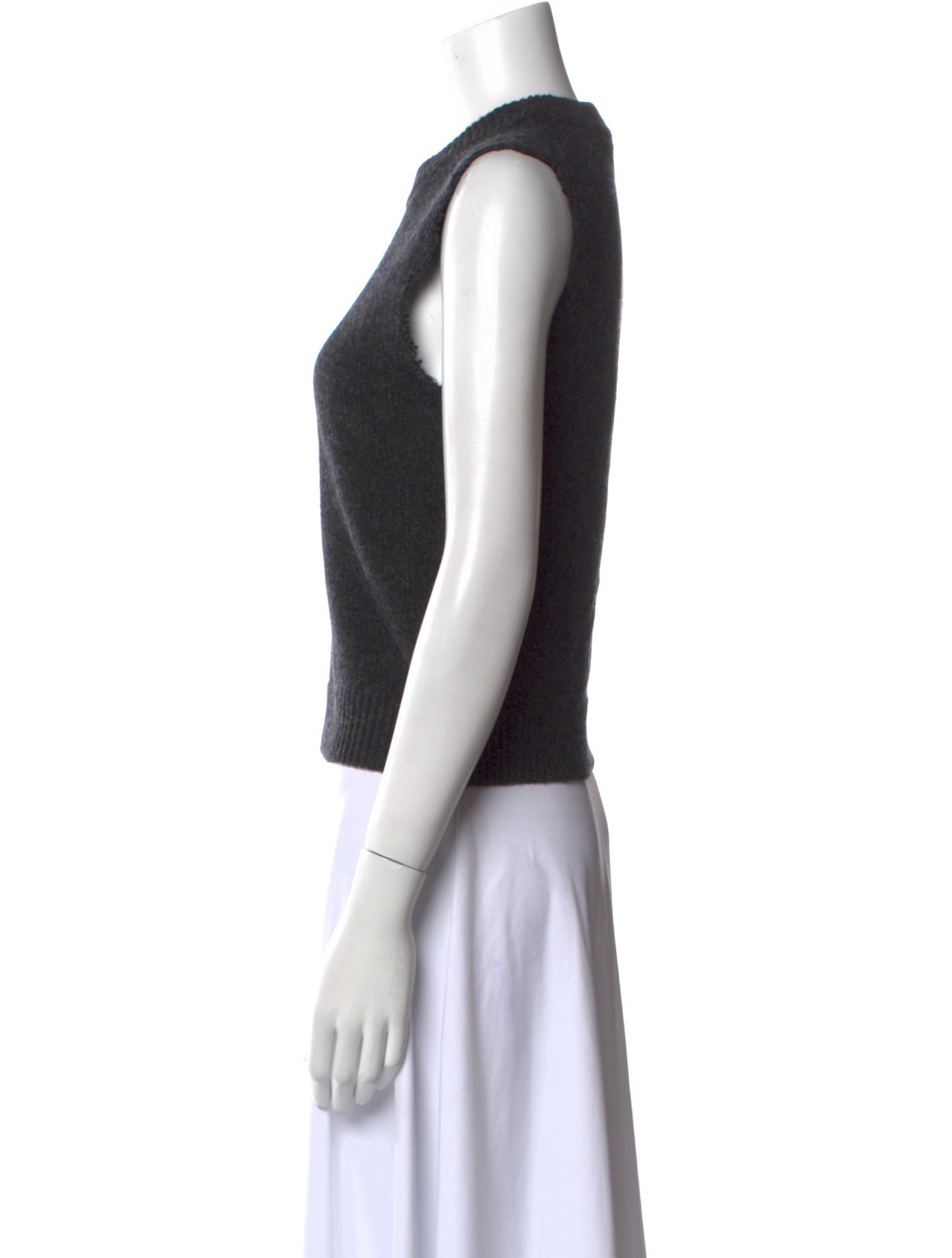 Tibi Lambswool Crew Neck Sweater