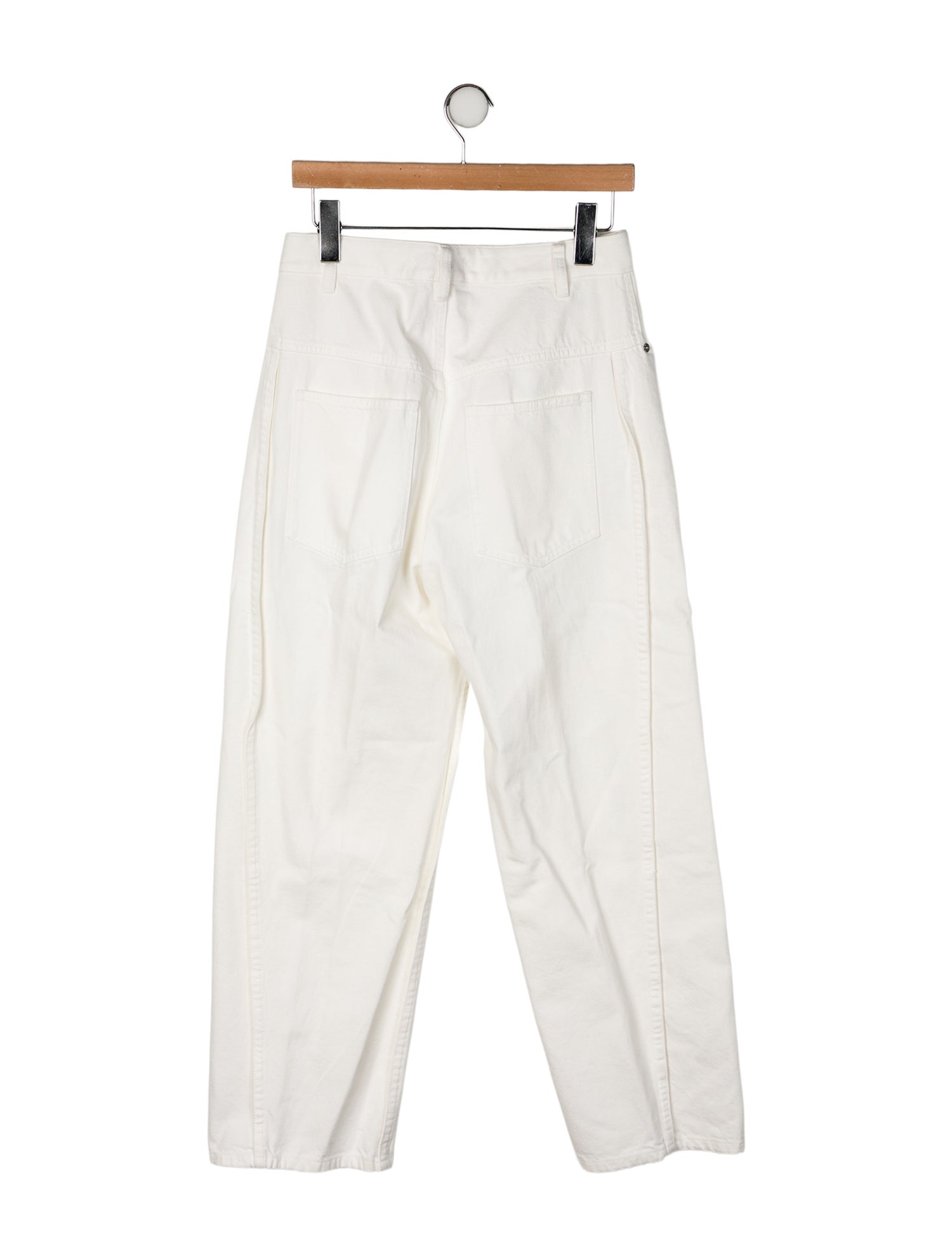 Tibi High-Rise Wide Leg Jeans