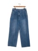 Tibi High-Rise Wide Leg Jeans