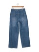 Tibi High-Rise Wide Leg Jeans