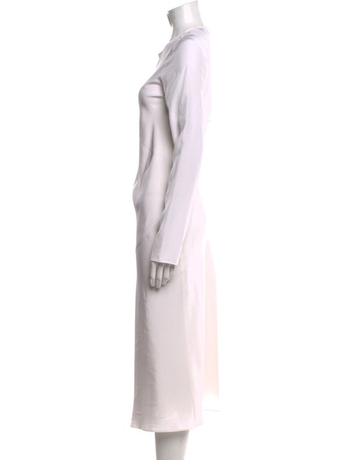 Tibi Silk Long Dress