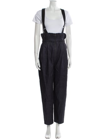 Tibi Square Neckline Jumpsuit
