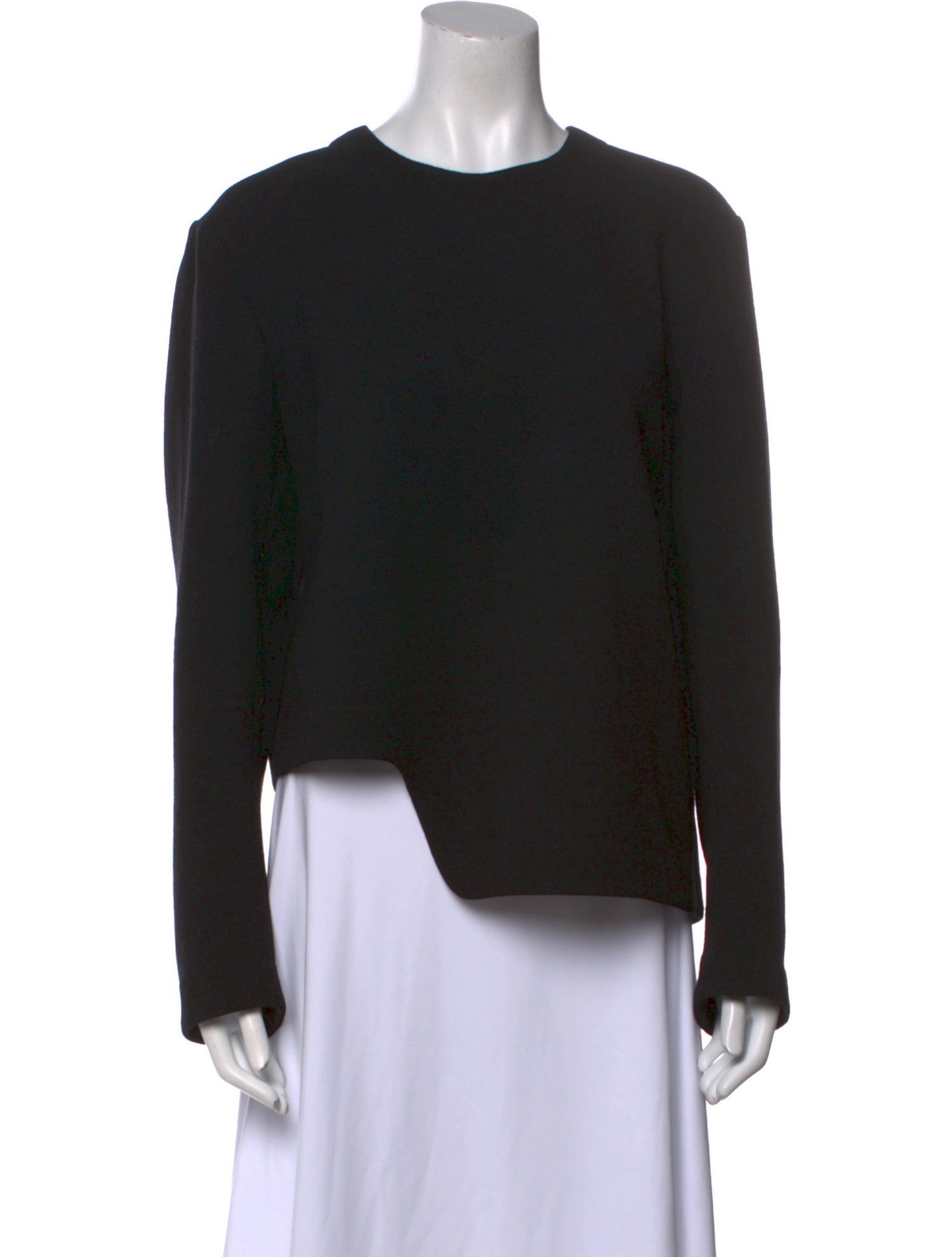 Tibi Wool Crew Neck Sweatshirt