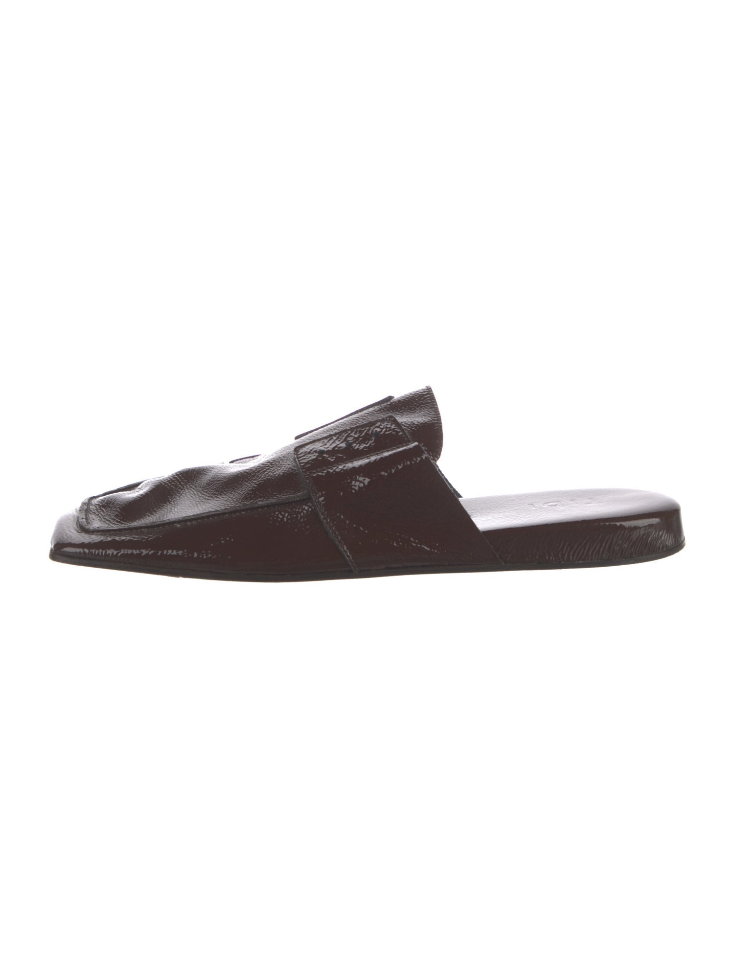 Tibi Patent Leather Mules