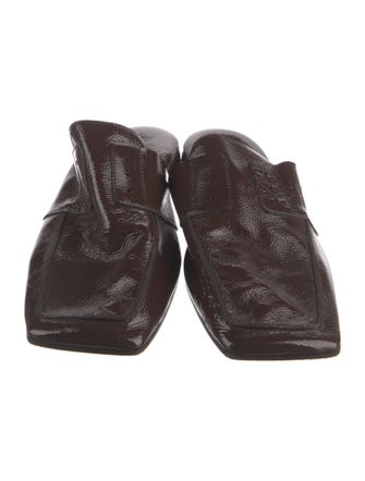 Tibi Patent Leather Mules