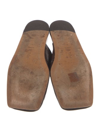 Tibi Patent Leather Mules