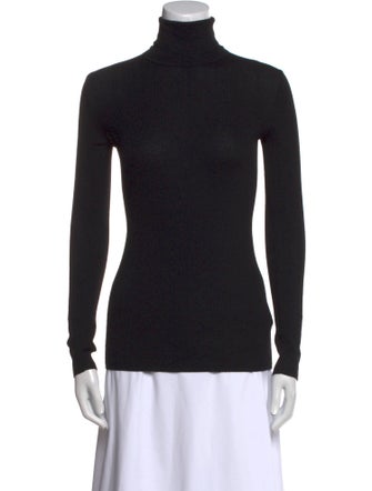 Tibi Wool Turtleneck Top