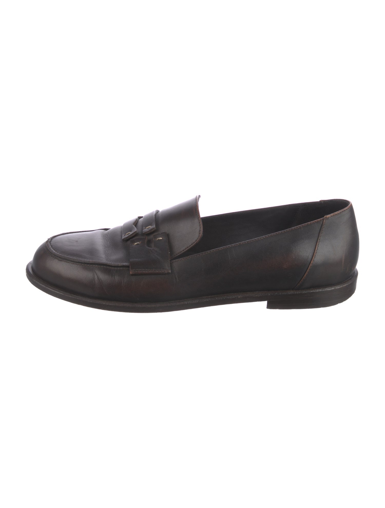 Tibi Leather Loafers