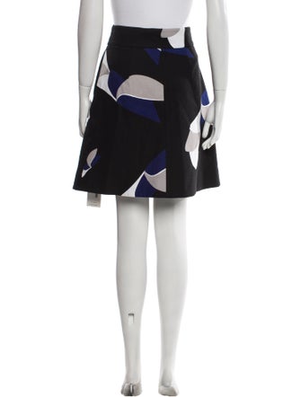 Tibi Printed Knee-Length Skirt