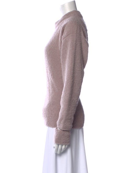 Tibi Alpaca Crew Neck Sweater