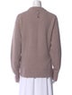Tibi Alpaca Crew Neck Sweater