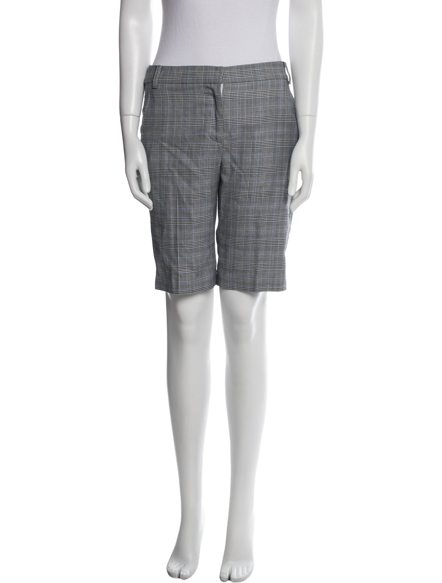 Tibi Wool Knee-Length Shorts