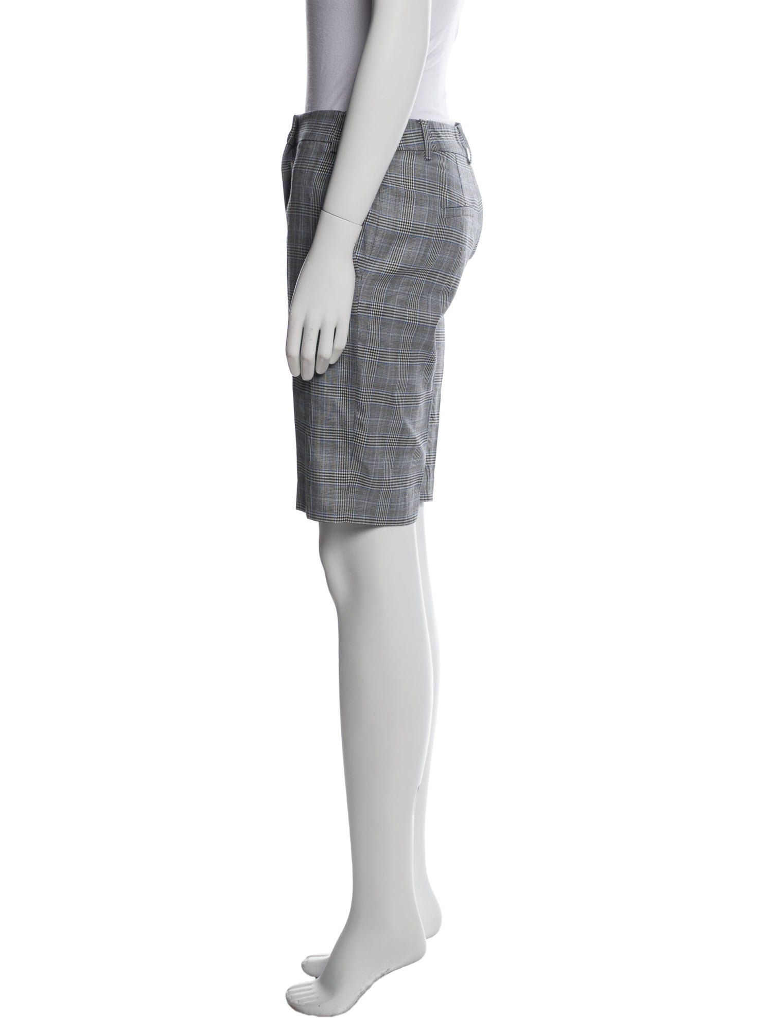 Tibi Wool Knee-Length Shorts