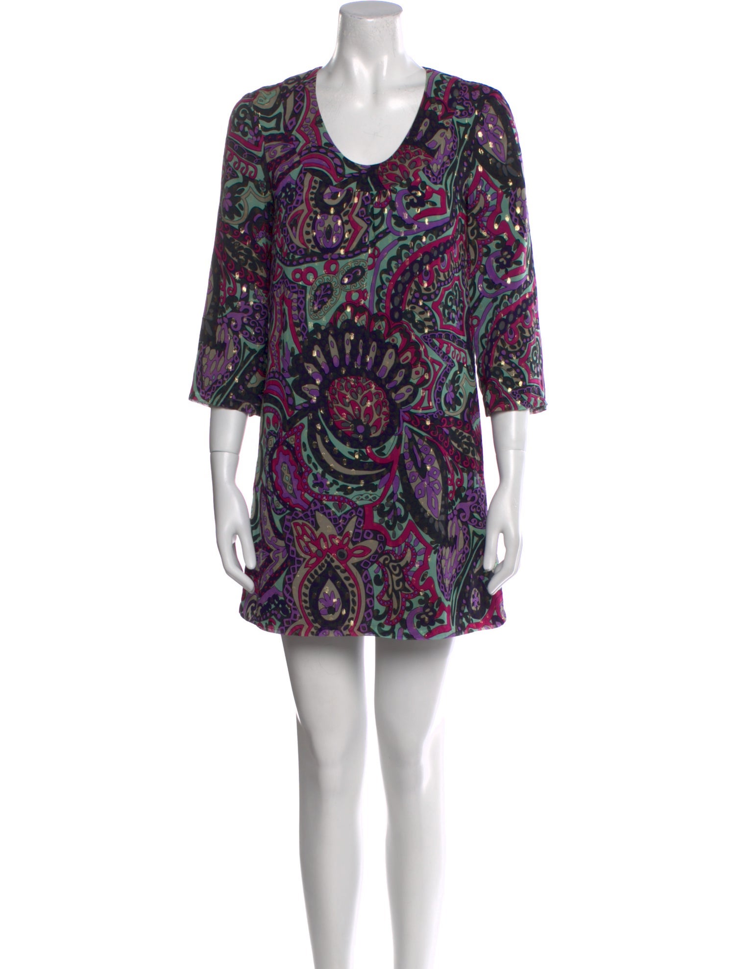 Tibi Silk Mini Dress