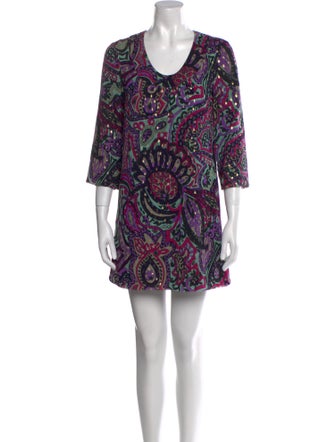 Tibi Silk Mini Dress