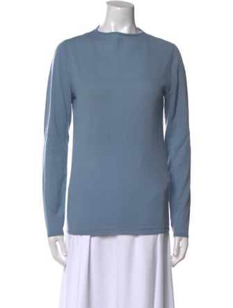 Tibi Wool Bateau Neckline Sweater