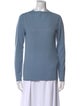 Tibi Wool Bateau Neckline Sweater