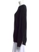 Tibi Cashmere Bateau Neckline Sweater