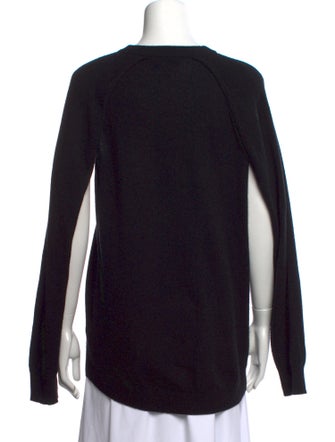 Tibi Cashmere Bateau Neckline Sweater