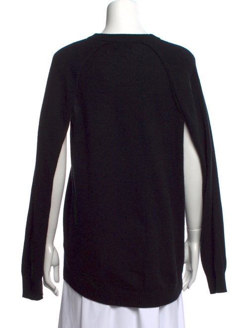 Tibi Cashmere Bateau Neckline Sweater