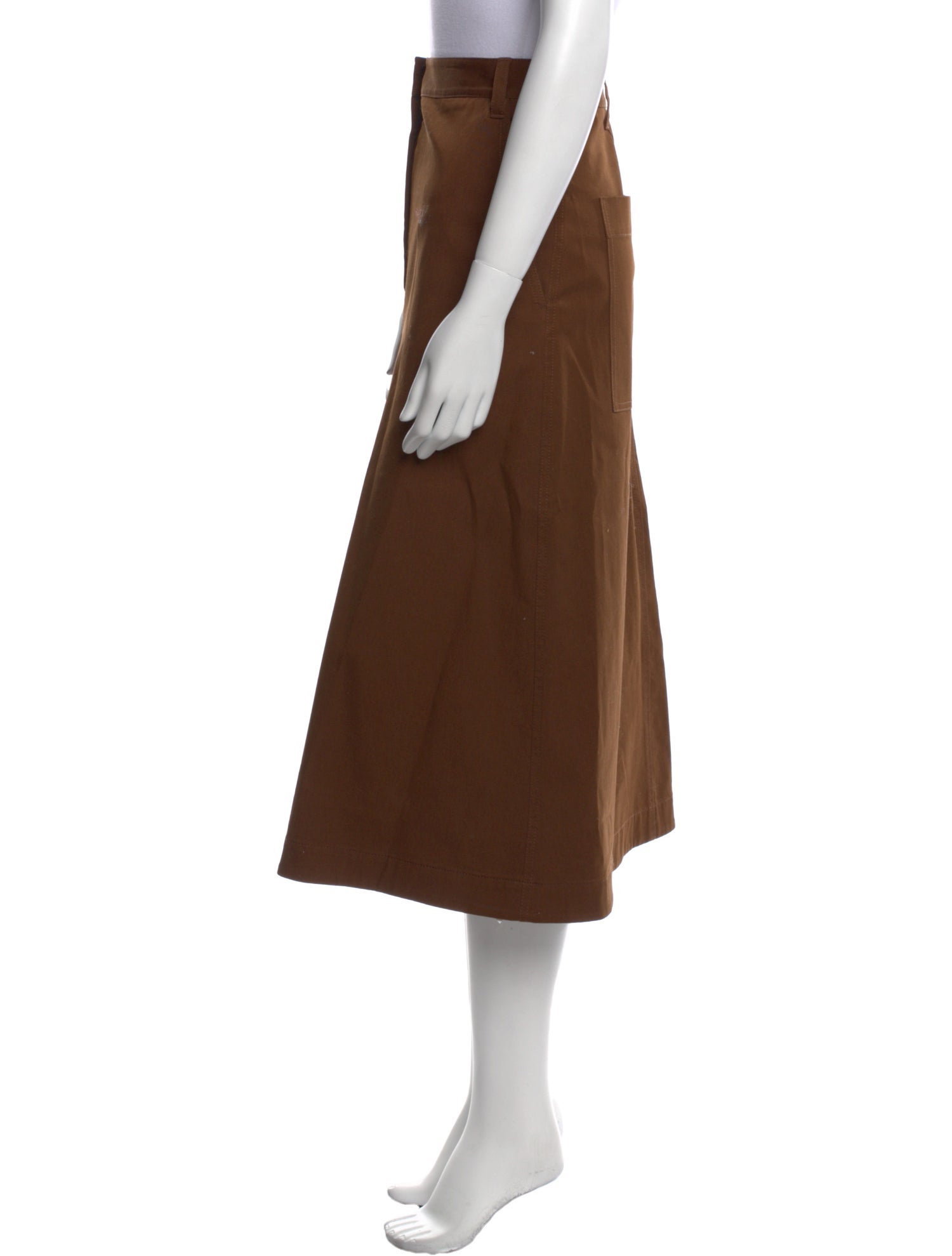 Tibi Midi Length Skirt