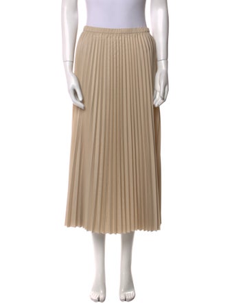 Tibi Striped Midi Length Skirt
