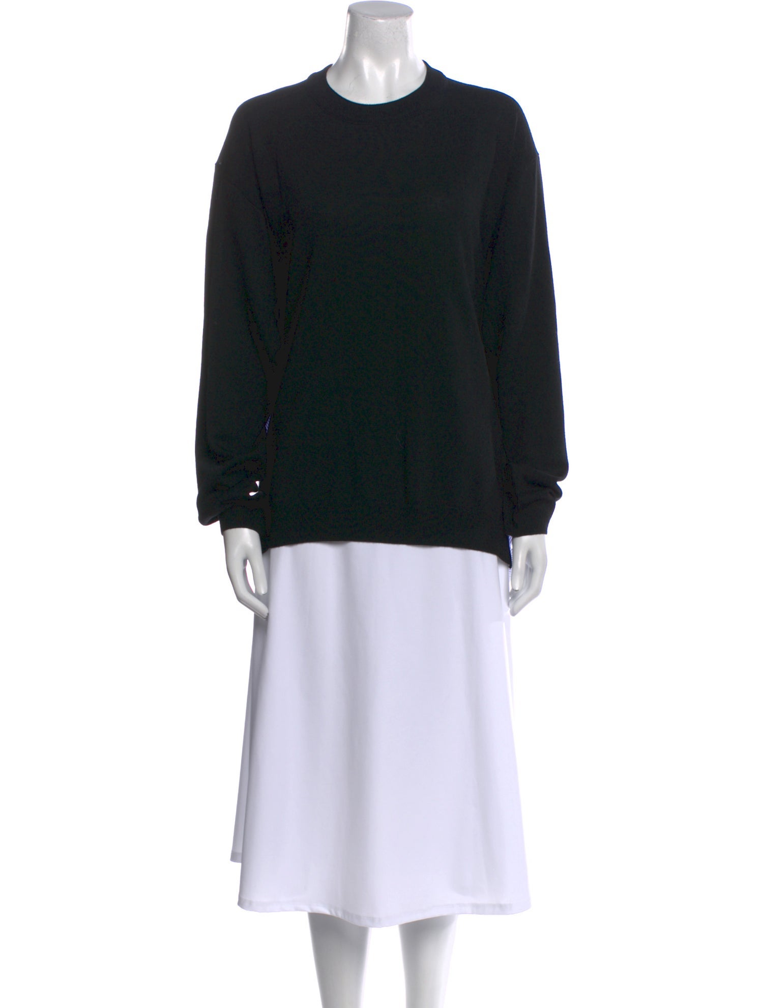 Tibi Wool Crew Neck Sweatshirt