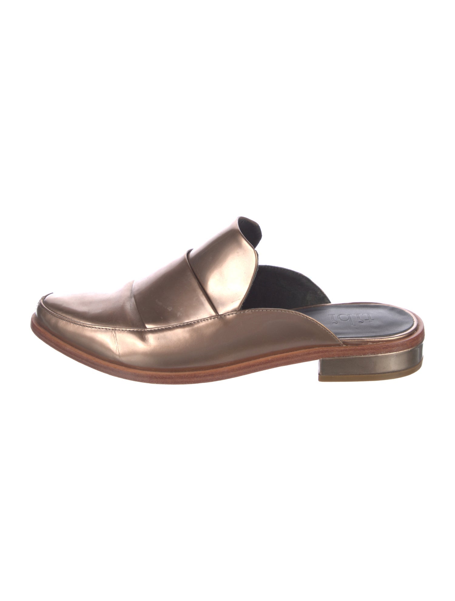 Tibi Patent Leather Mules