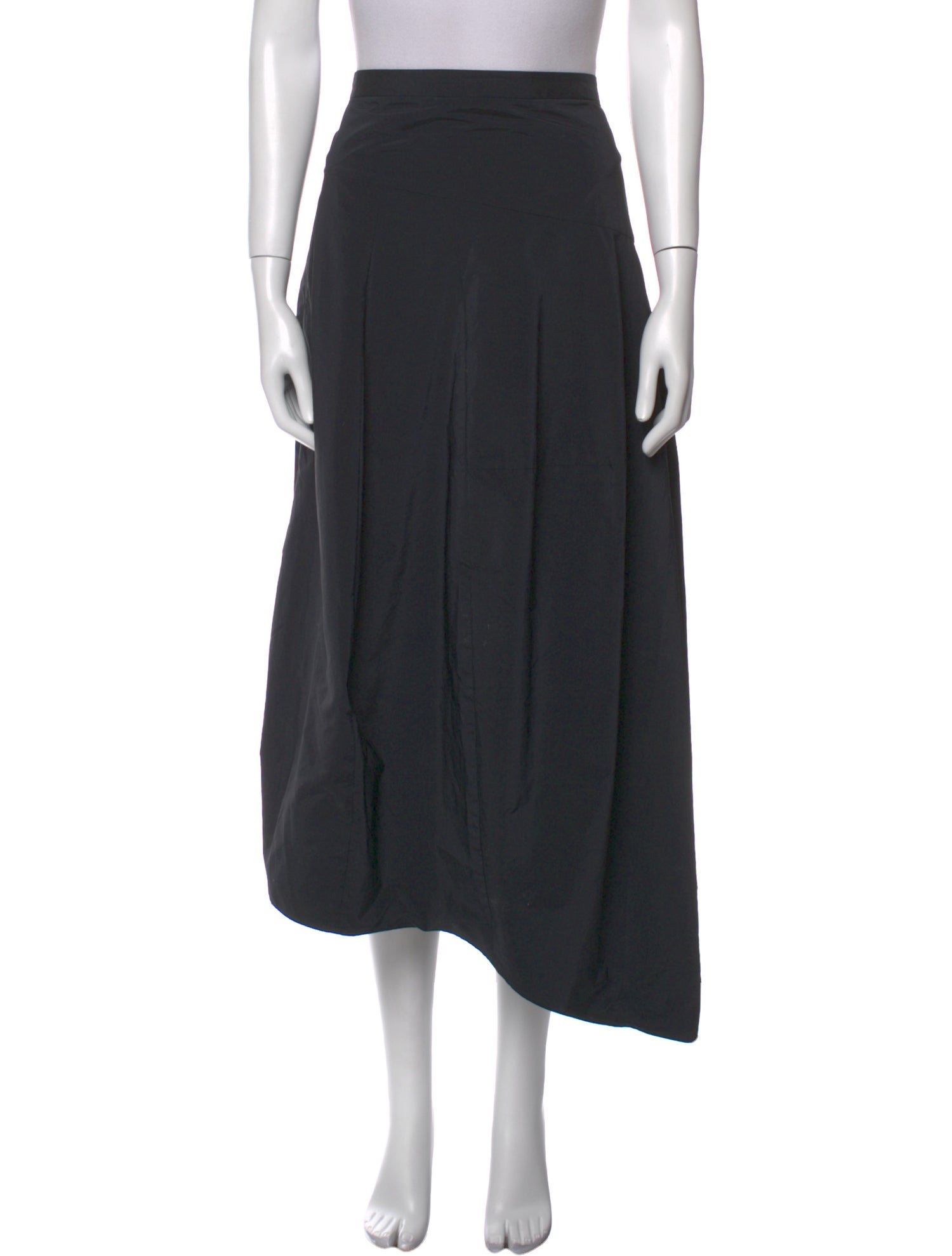 Tibi Pleated Accents Long Skirt